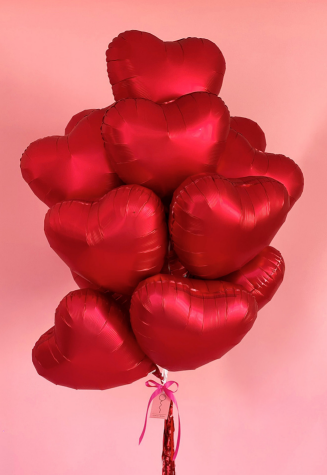 Bouquet corazones gde